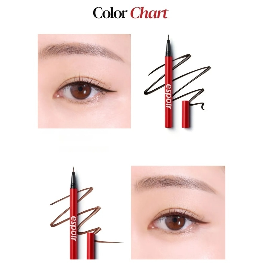 Nomudging Brush Liner 01 Intense Black