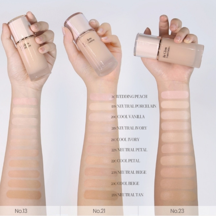 Be Glow Foundation 22N Neutral Petal