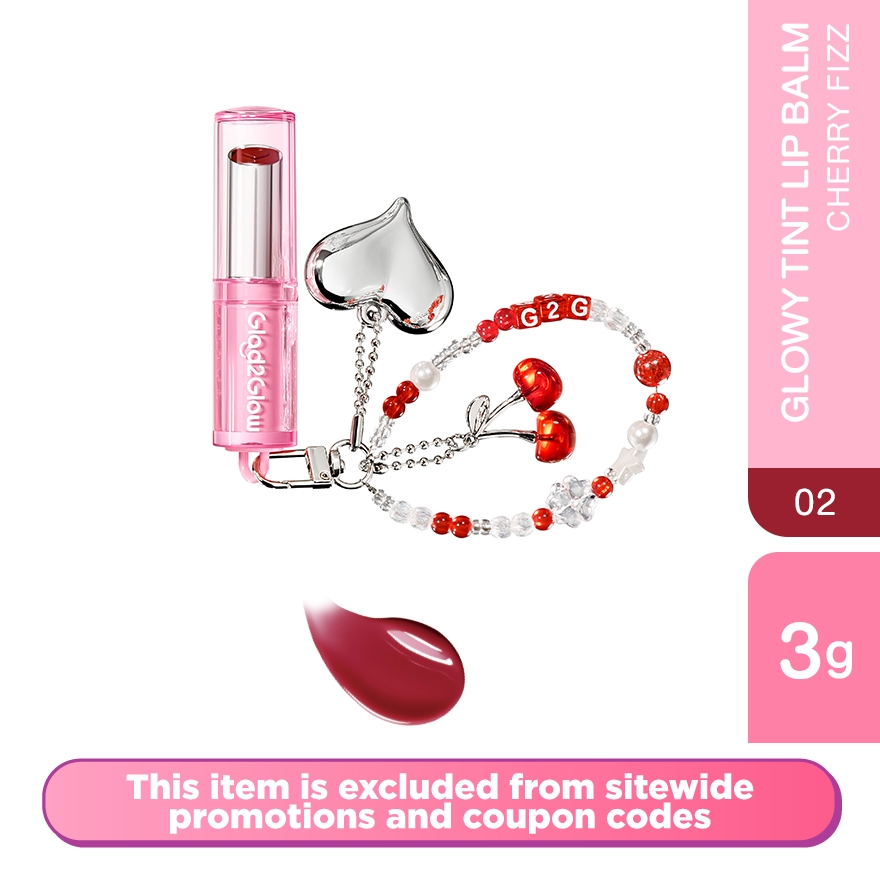 Glowy Tint Lip Balm 02 Cherry Fizz 3g