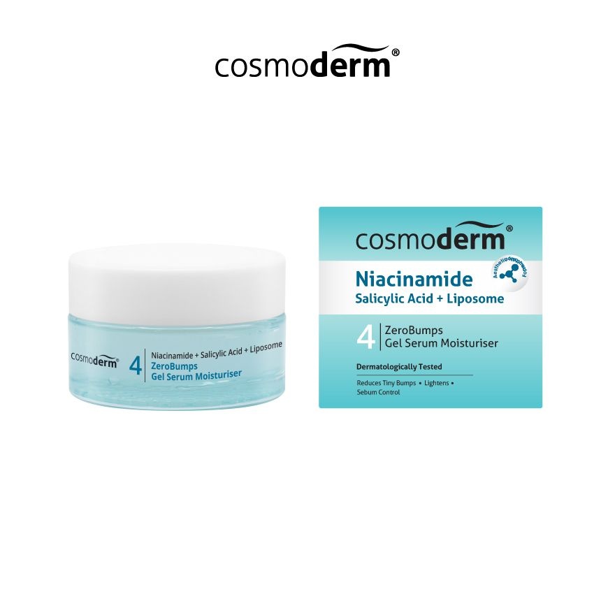 Niacinamide Salicylic Acid ZeroBumps Gel Serum Moisturiser 30ml
