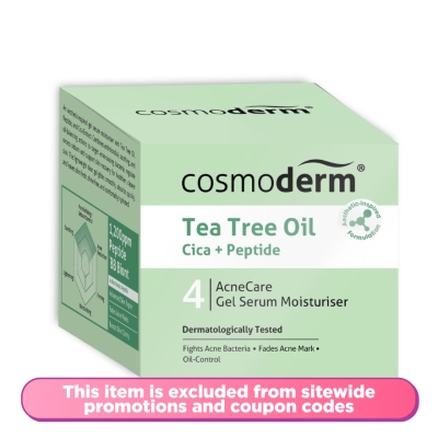COSMODERM - Tea Tree Oil AcneCare Gel Serum Moisturiser 30ml