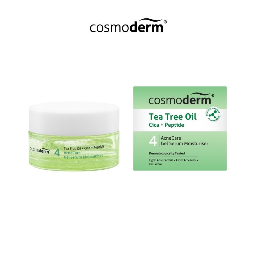Tea Tree Oil AcneCare Gel Serum Moisturiser 30ml image