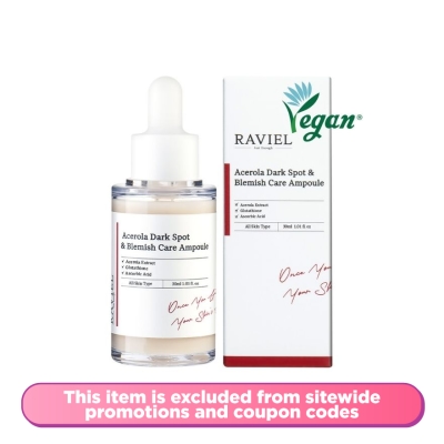 RAVIEL - Acerola Dark Spot & Blemish Care Ampoule 30ml