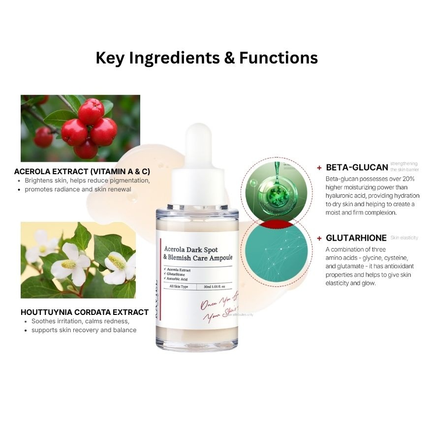 Acerola Dark Spot & Blemish Care Ampoule 30ml