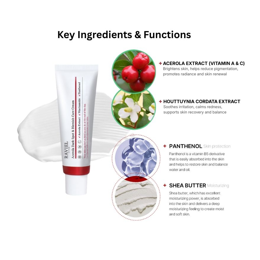 Acerola Dark Spot & Blemish Care Cream 50ml