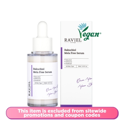 RAVIEL - Bakuchiol Mela Free Serum 30ml