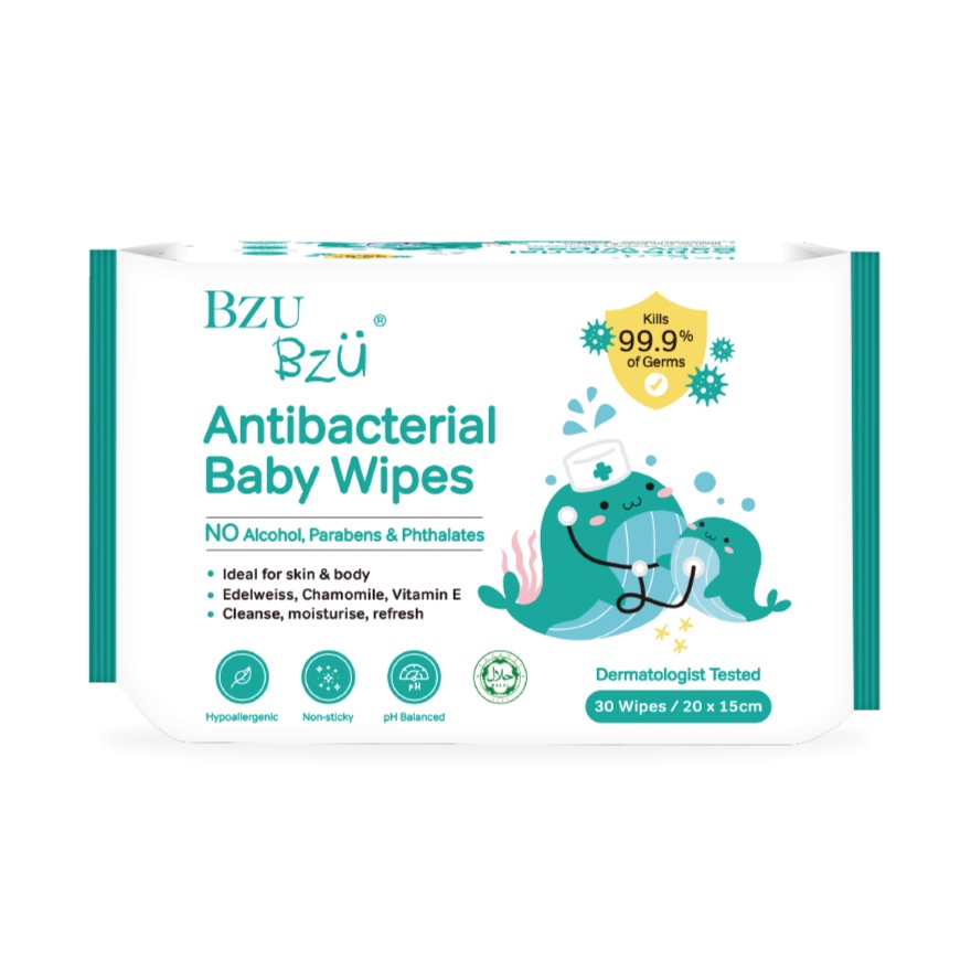 Antibacterial Baby Wipes 30s x 48