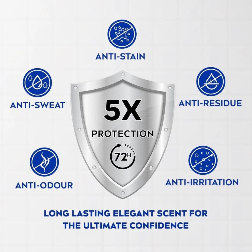 [Buy 2 Free 1] Deodorant Black & White Roll On 3x50ml