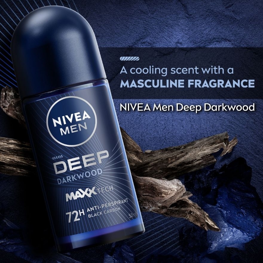 [Buy 2 Free 1] DEEP Deodorant Roll On Twin Pack 3x50ml