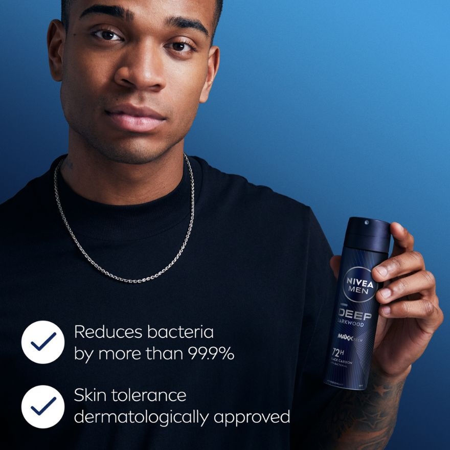 [Buy 2 Free 1] DEEP Deodorant Spray 3x150ml