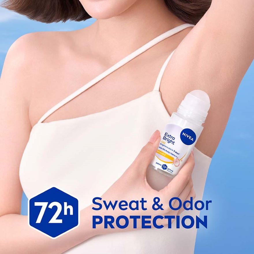 [Buy 2 Free 1] Deodorant Extra Bright C&E Roll On 50ml x3