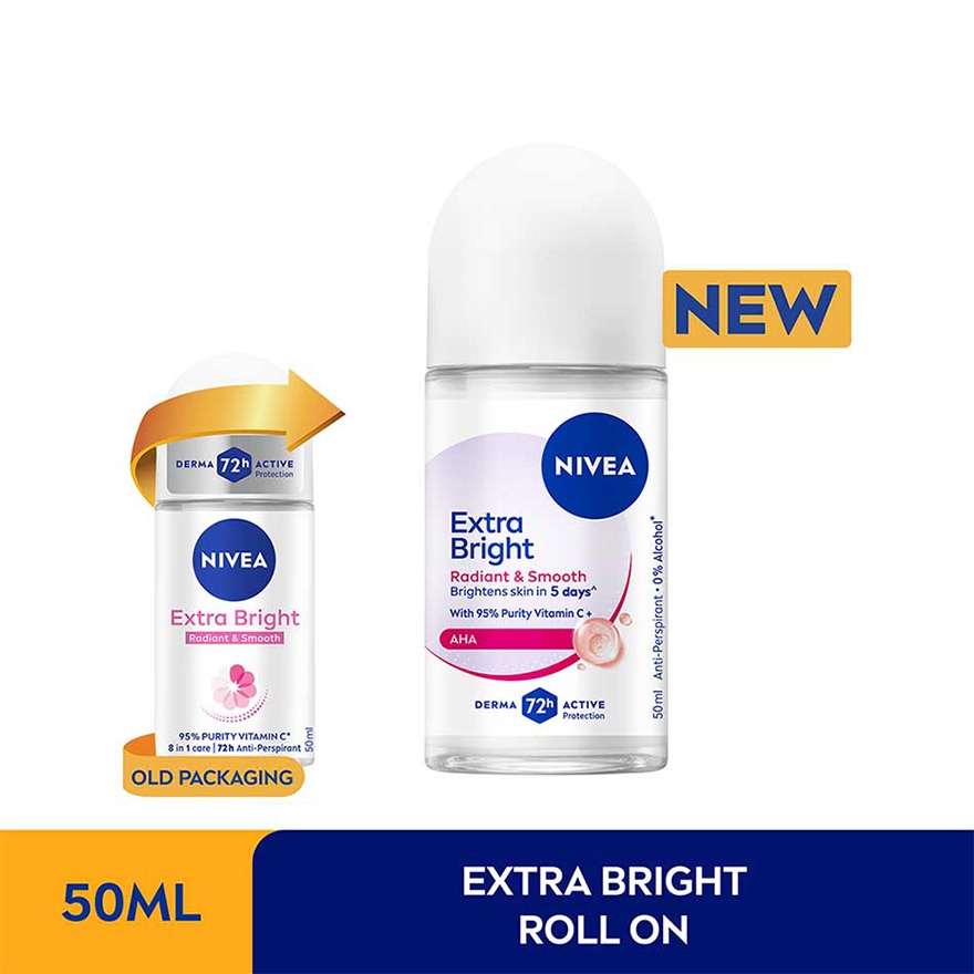 [Buy 2 Free 1] Deodorant Radiant & Smooth Roll On 3x50ml