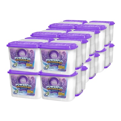 ORITA - Dehumidifier Lavender 3x800ml x 12s