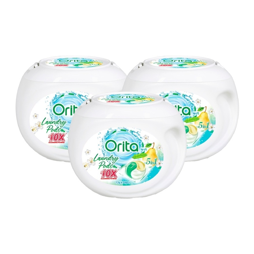 English Pear Laundry Pods 24s x 3s