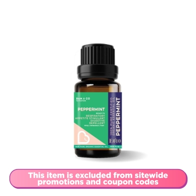 BAM & CO - Peppermint Organic Essential Oil 10ml