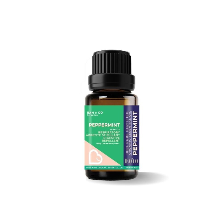 Peppermint Organic Essential Oil 10ml