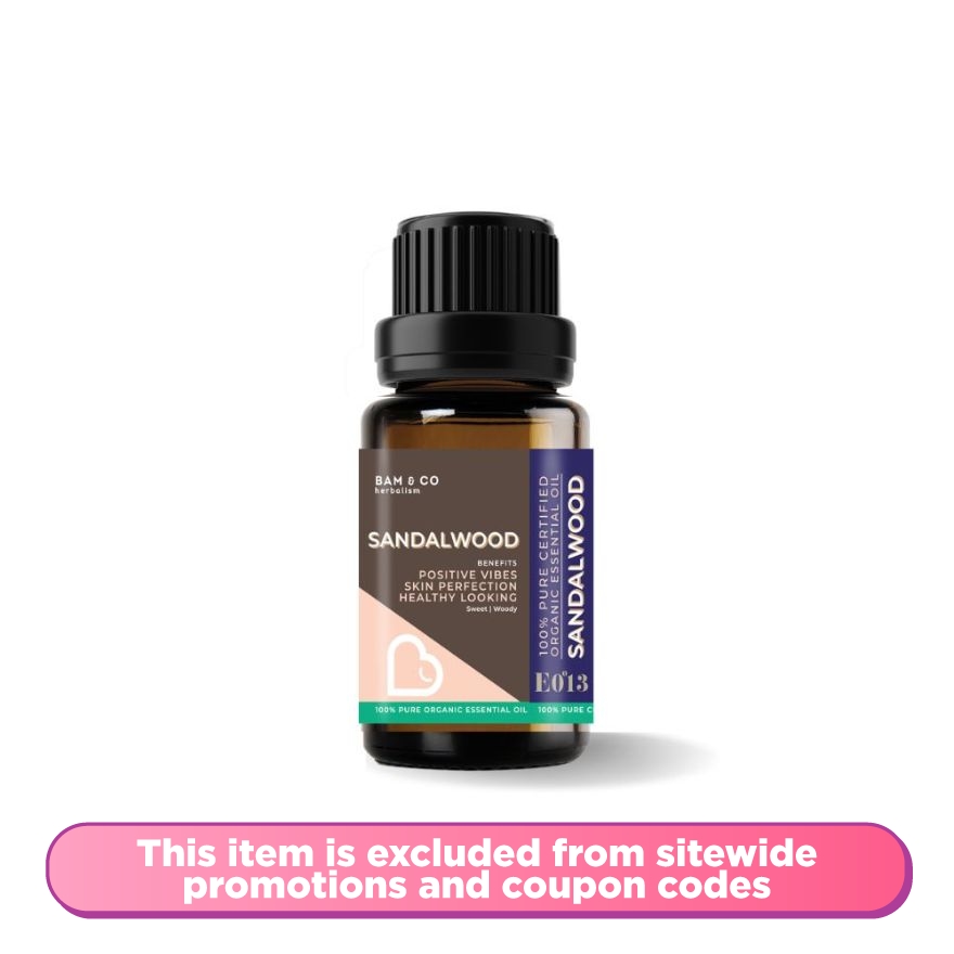 Sandalwood Organic Essential Oil 10ml