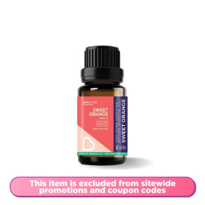 BAM & CO - Sweet Orange Organic Essential Oil 10ml