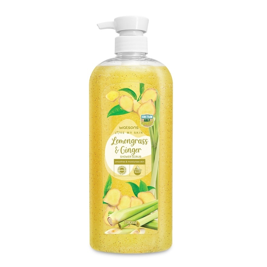 Lemongrass Ginger Shower Scrub  700ml x 2s