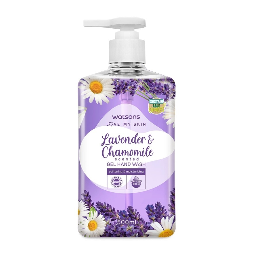 Lavender Chamomile Scented Gel Hand Wash x 3s