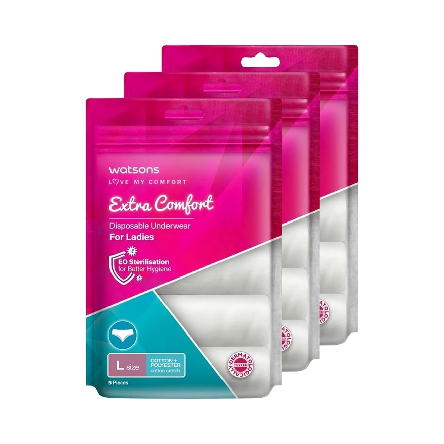 Extra Comfort Disposable Underwear Tc Ladies L x 3s