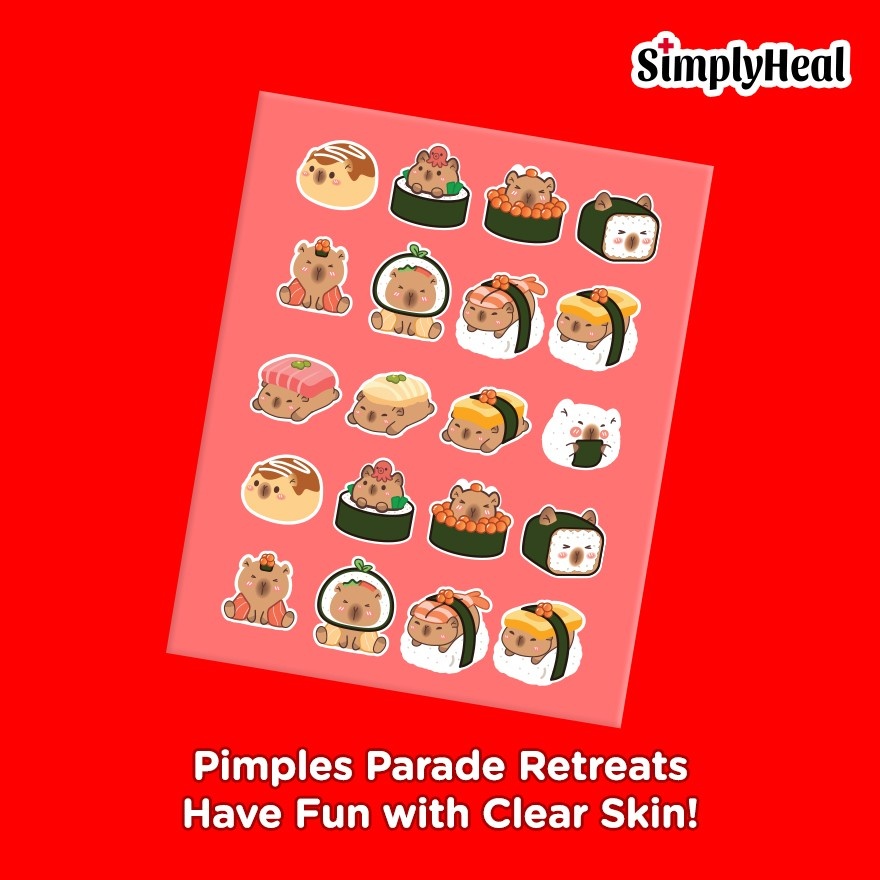 Sushi Bara Day & Night Premium Hydrocolloid Acne Patch 20s