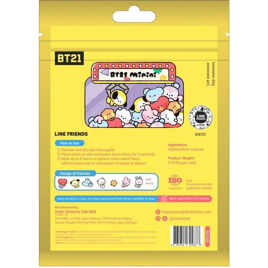 Hydrocolloid Beauty Patch BT21 Minini 20S