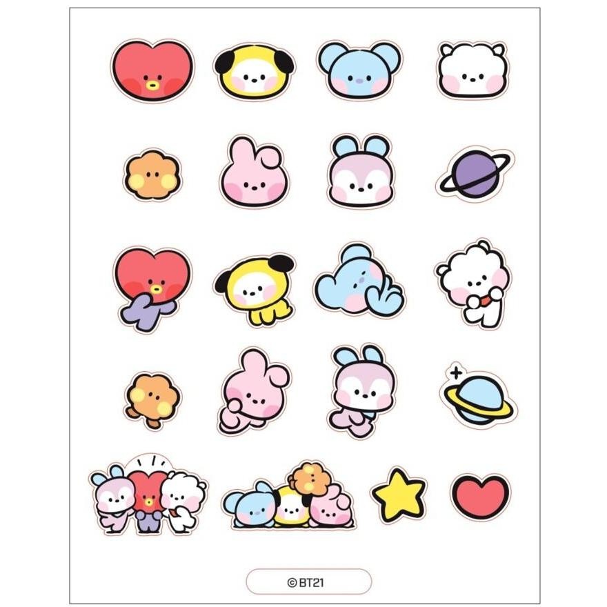 Hydrocolloid Beauty Patch BT21 Minini 20S