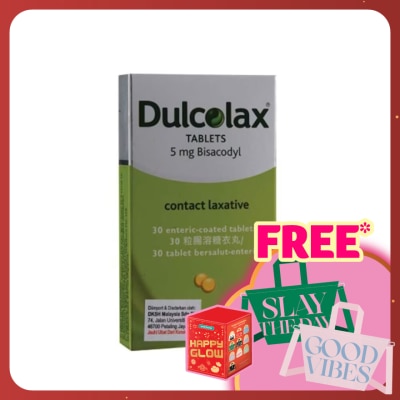 DULCOLAX Dulcolax Tab 30's (*MAL Items)