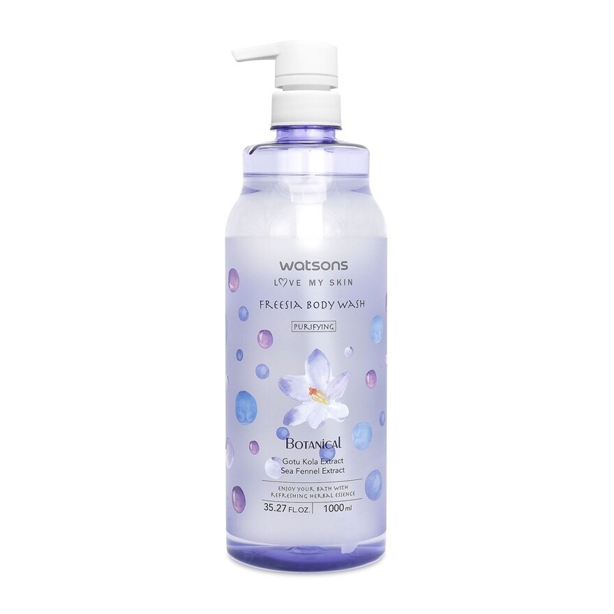 Botanical Body Wash-Freesia 1L x 3s