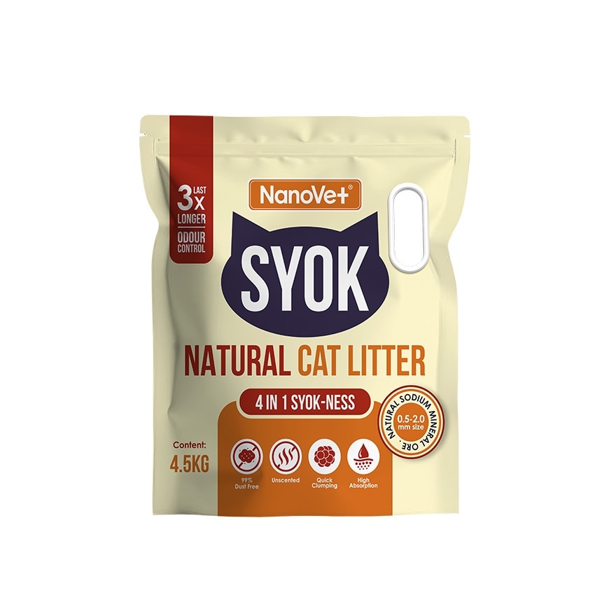 Syok Cat Litter (Refill Pack) 4.5kg