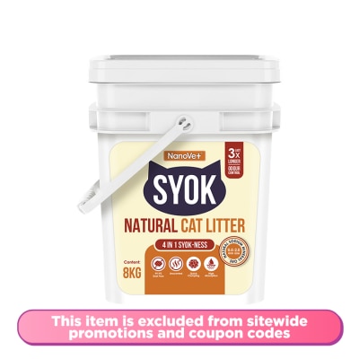 NANOVET - Syok Cat Litter 8kg
