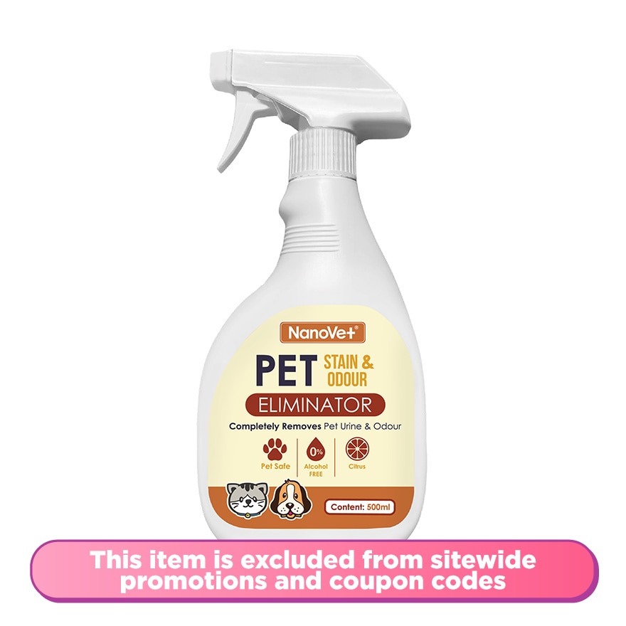 Pet Stain Urine and Odour Eliminator 500ml
