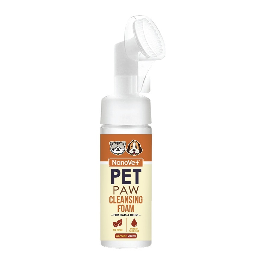 Pet Paw Cleansing Foam 200ml