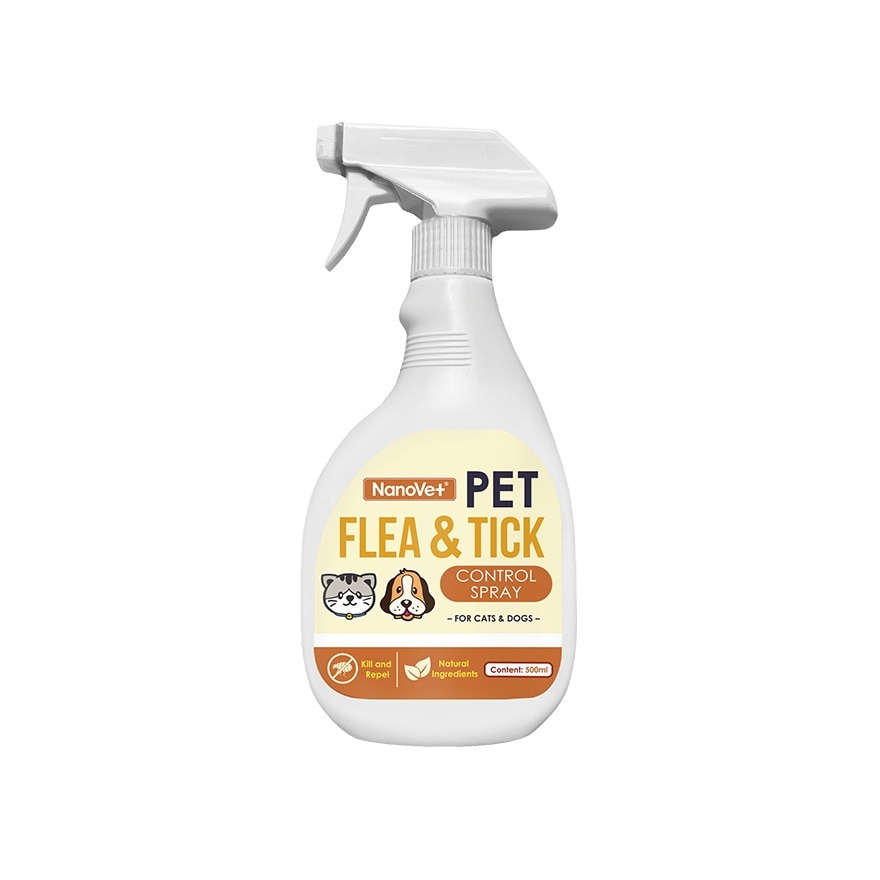 Pet Flea and Tick Spray 500ml