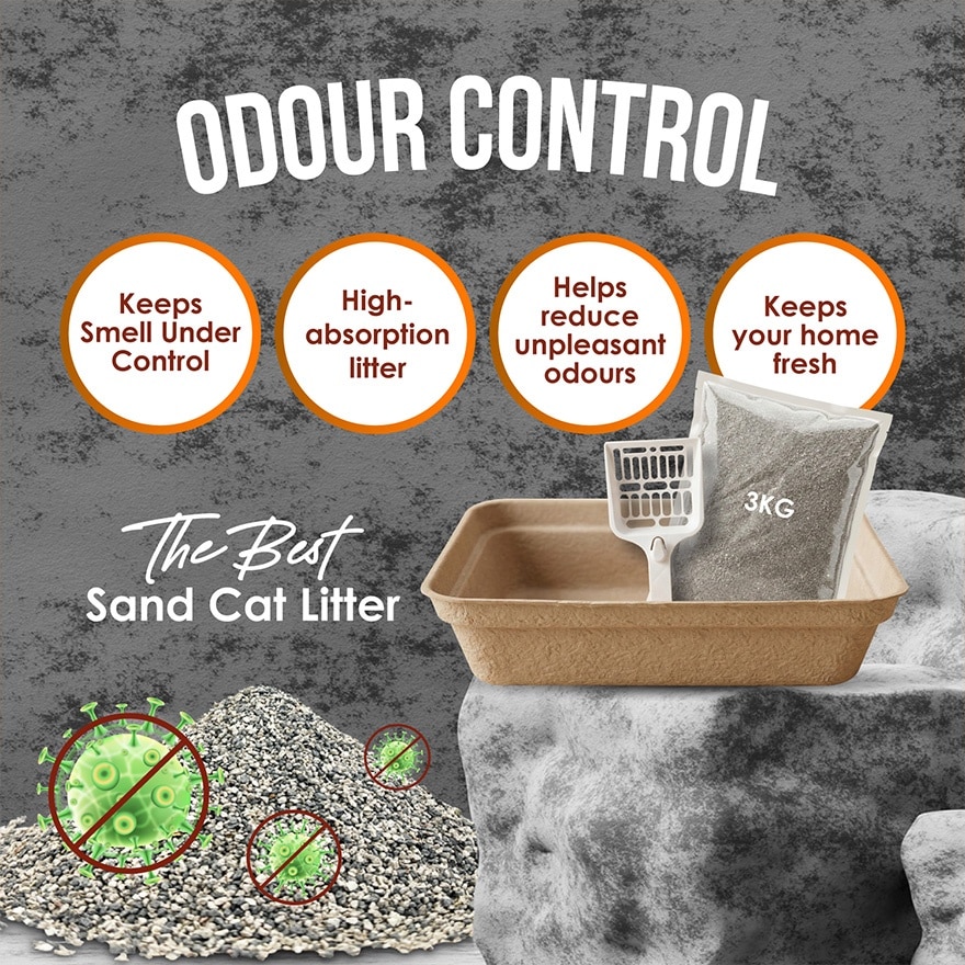 Disposable Cat Litter Kit 3.3kg