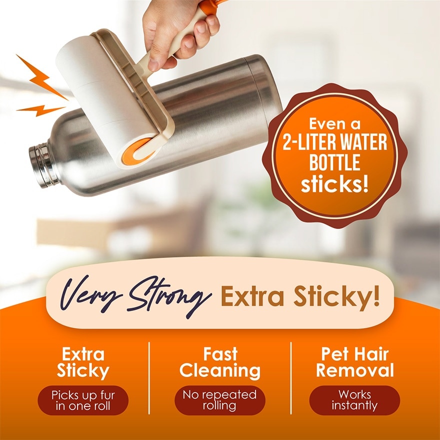 Lint Roller Paper (Refill Pack) 2 roll