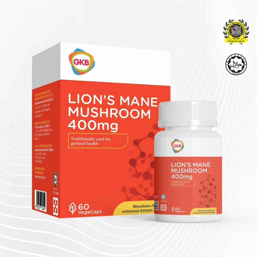 Lion's Mane Mushroom 400mg 60s
