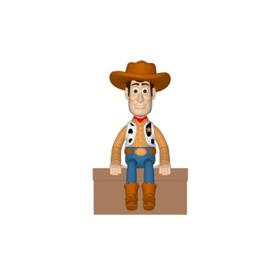 VANZO - Disney Toy Story Car Freshener - Woody (Secret Musk) 5g