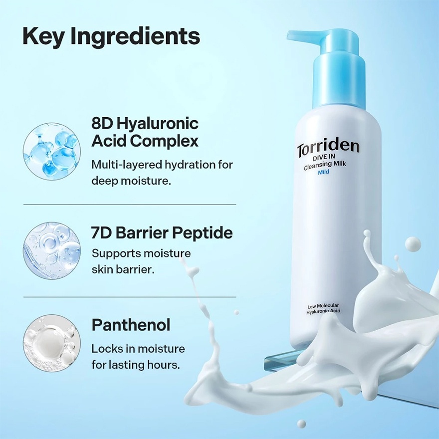 Dive In Cleansing Milk 200ml image