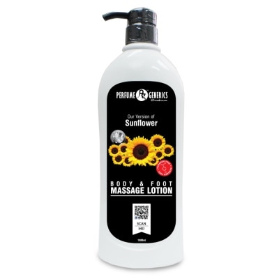 PERFUME GENERICS - Sunflower Body & Foot Massage Lotion 1L