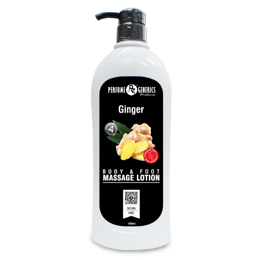 Ginger Body & Foot Massage Lotion 1L image