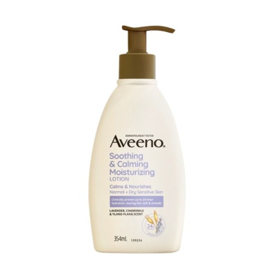 AVEENO - Soothing & Calming Moisturizing Lotion With Lavender Scent 354ml