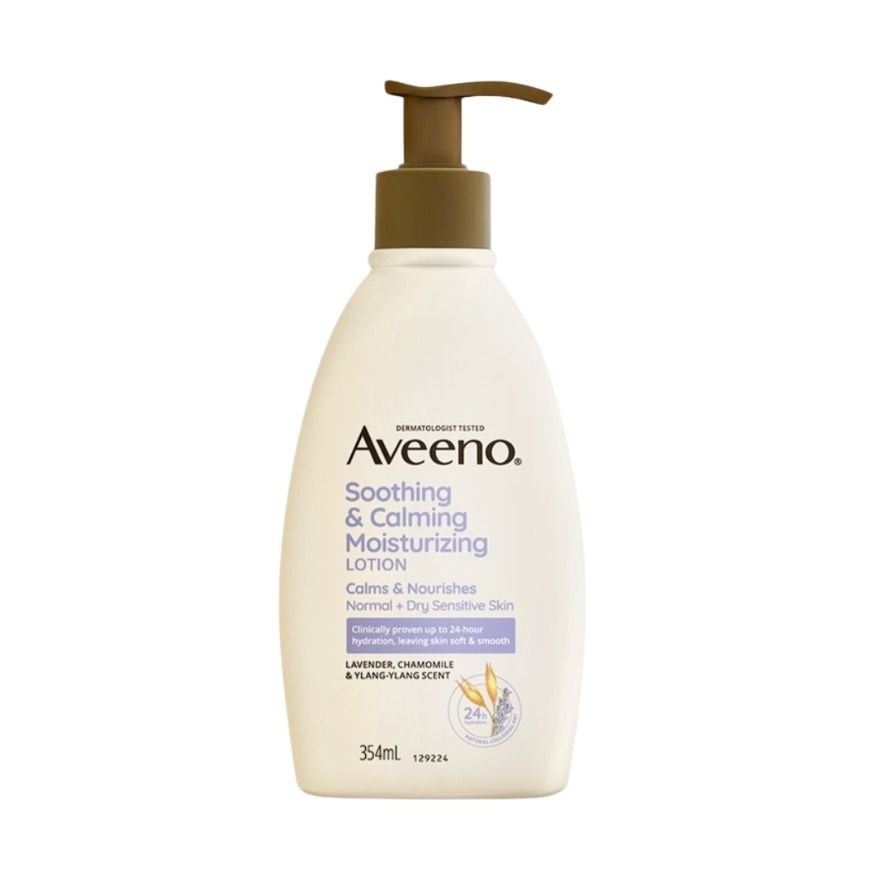 Soothing & Calming Moisturizing Lotion With Lavender Scent 354ml