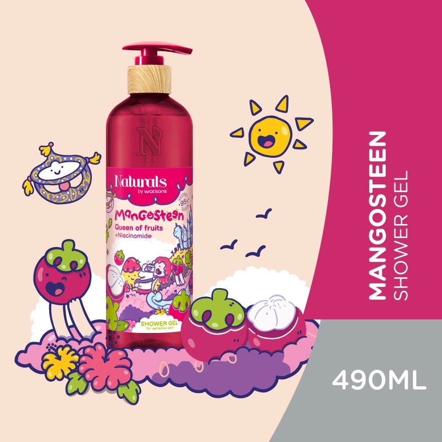Mangosteen Shower Gel 490ml