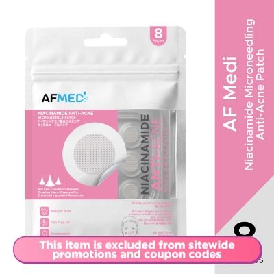 AF MEDI - Niacinamide Anti-Acne Microneedle Patch 8s