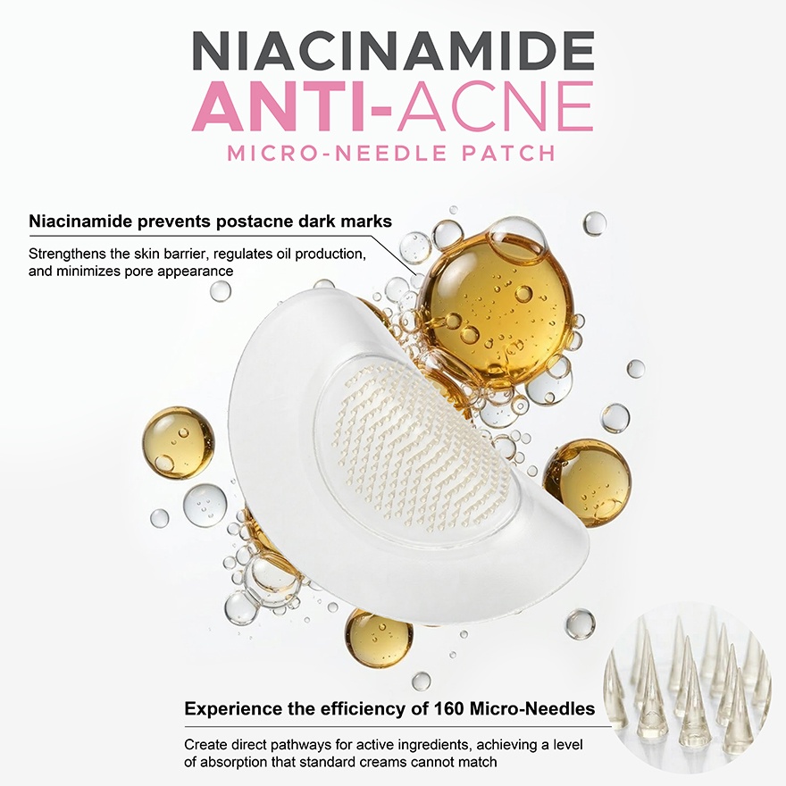 Niacinamide Anti-Acne Microneedle Patch 8s