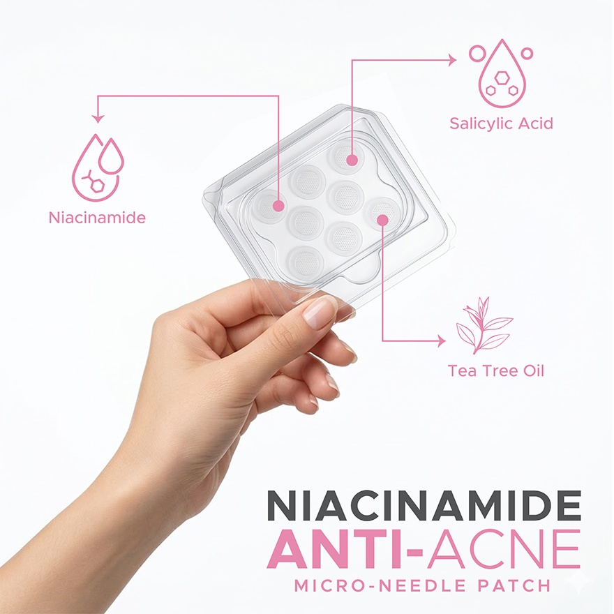 Niacinamide Anti-Acne Microneedle Patch 8s
