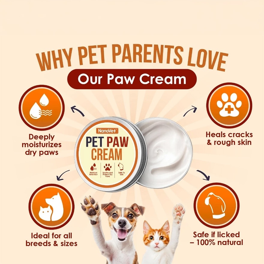 Pet Paw Cream 50gm