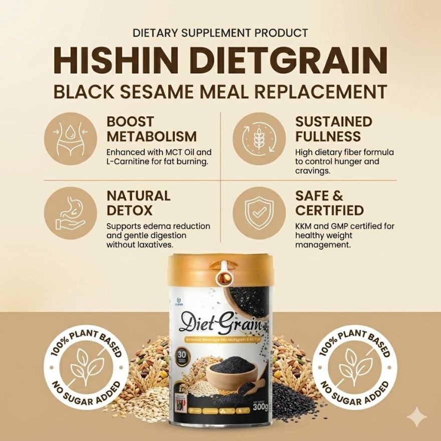 Diet Grain Botanical Beverage Mix Multigrain & MCT Oil